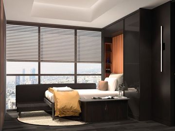 Apartemen Residencial The Smith 1 BedRoom Studio home corner full furnished di alam sutera