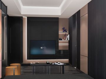 Apartemen Residencial The Smith 1 BedRoom Studio home corner full furnished di alam sutera