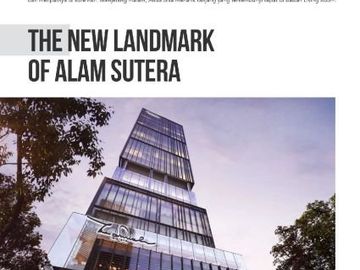 Apartemen Residencial The Smith 1 BedRoom Studio home corner full furnished di alam sutera