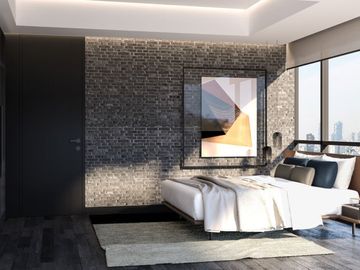 Apartemen Residencial The Smith 1 BedRoom Studio home corner full furnished di alam sutera