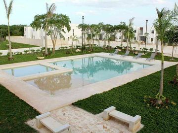 CASAS EN VENTA EN MERIDA, EN PRIVADA CON AMENIDADES UBICADAS EN CONKAL