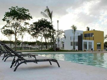 CASAS EN VENTA EN MERIDA, EN PRIVADA CON AMENIDADES UBICADAS EN CONKAL