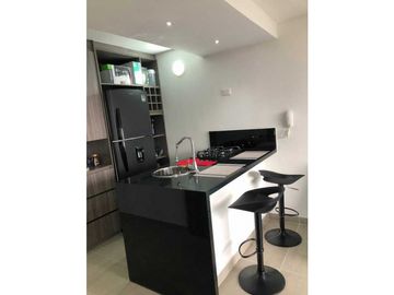 VENTA APARTAESTUDIO NUEVO AMOBLADO EN LA FLORA