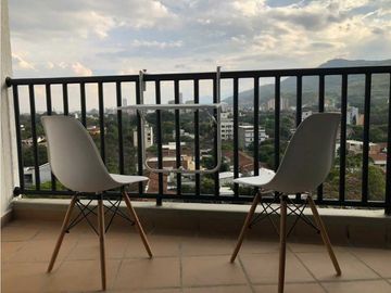 VENTA APARTAESTUDIO NUEVO AMOBLADO EN LA FLORA
