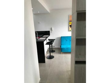 VENTA APARTAESTUDIO NUEVO AMOBLADO EN LA FLORA
