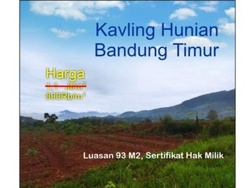 80 Jutaan Tanah Kapling Area Cicalengka