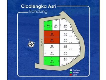 80 Jutaan Tanah Kapling Area Cicalengka
