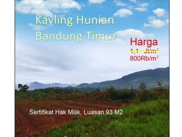 80 Jutaan Tanah Kapling Area Cicalengka