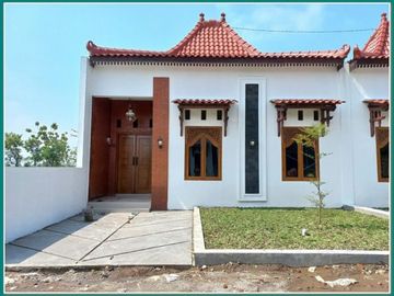 Exclusive Rumah Jawa Lahan Baru di Bugisan Prambanan