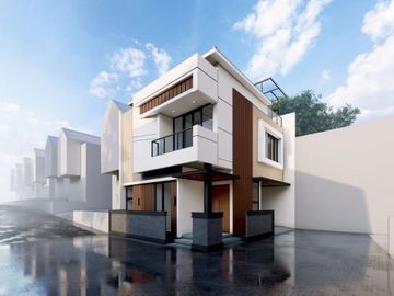 Exclusive dekat Tol Pasteur RS Cicendo Bandung Rumah Syariah 2LT Desain Suka-Suka