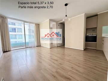 Depto 48/50m2 Eyzaguirre 2D 2B Est y Bod Metro P. Almagro