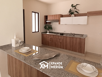 CASA EN VENTA AL PONIENTE DE MERIDA