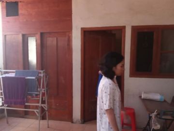 Rumah frame kayu jati Ngagel Wasana PLN 1300w
