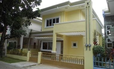 House for rent in Cebu City, Gated in Talamban,semi-furnished