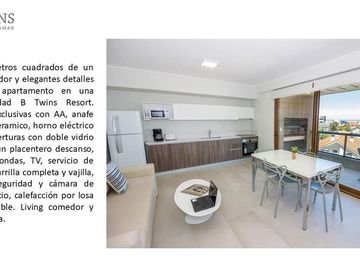 Departamento en venta de 1 dormitorio en Pinamar Chico