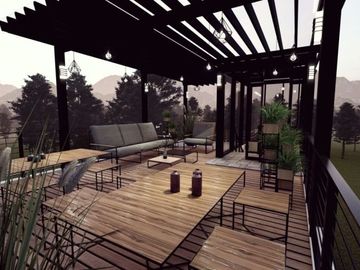 RESORT MEWAH 2 Lantai plus Rooftop di Bandung Timur