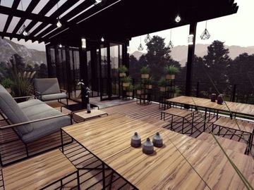 RESORT MEWAH 2 Lantai plus Rooftop di Bandung Timur