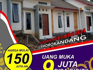 rumah murah area kedugrejo harga 100 jt an area dekat kota