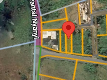 TANAH LANGKA ZONA PERDAGANGAN & JASA DI PANTAI NYANYI TABANAN