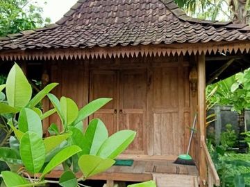 Rumah Joglo Klasik Luas 500 m2, Siap Bangun di Turi, Sleman