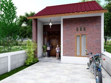 Rumah Nuansa Klasik Jawa Khas Pintu Gebyok Hanya 200 Jtan
