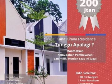 Cicil Rumah minimalis di lingkungan asri prambanan