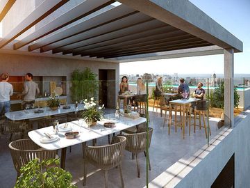 Apartamento 2 dormitorios, 2 baños y gran terraza exclusiva en Punta Carretas, Montevideo