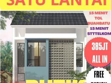 Cluster cantik ala villa hunian mewah di Kodya dkt TOL BUAHBATU