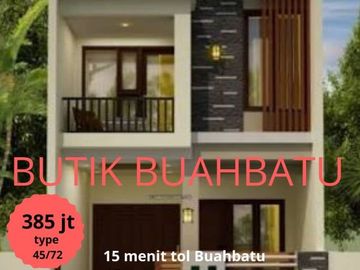 Cluster cantik ala villa hunian mewah di Kodya dkt TOL BUAHBATU