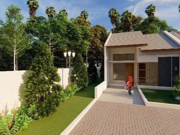 Minimalis Harga Ekonomis Rumah Tipe 36/72 di Prambanan Klaten