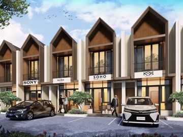 Hunian asri cantik rasa villa mewah sejuk Konsep Smarthome dkt UIN