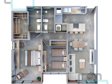 VENTA DE DEPARTAMENTOS EN VALLE PONIENTE ZONA SANTA CATARINA