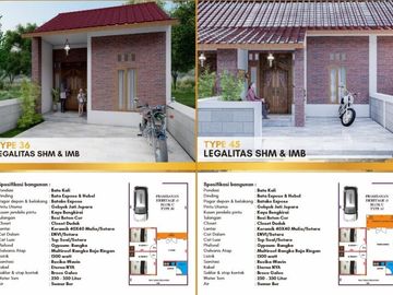 Dijual Rumah Etnik Bisa KPR di Prambanan
