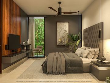 Departamento en venta  Mérida Yucatán, Privada Baura Santa Gertrudis Copó