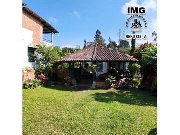 ref 853a vendo casa campestre en el queremal / el jardín