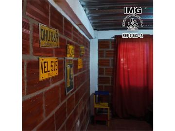 ref 853a vendo casa campestre en el queremal / el jardín