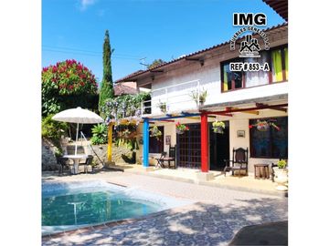 ref 853a vendo casa campestre en el queremal / el jardín