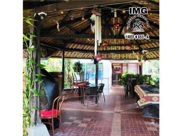 ref 853a vendo casa campestre en el queremal / el jardín