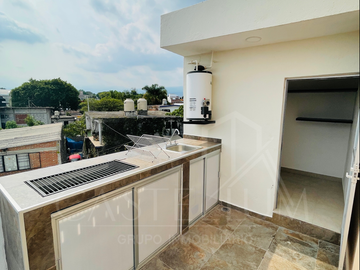 Casa en venta en Jiutepec en condominio con roof garden