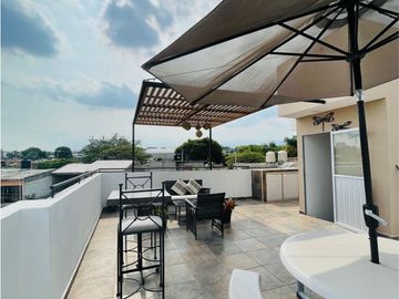 Casa en venta en Jiutepec en condominio con roof garden