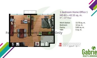 Studio Condominium For Sale near Cebu IT Park & CBP