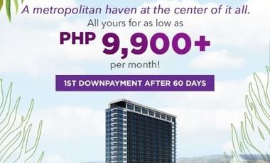 Studio Condominium For Sale near Cebu IT Park & CBP