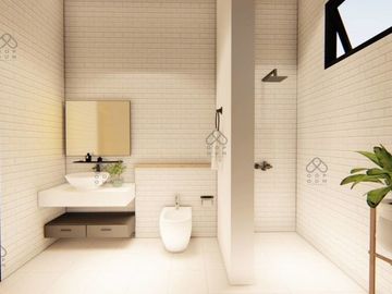 New two-story villa with a clean look and modern design you might find in Europe awaits you in Chiang Mai