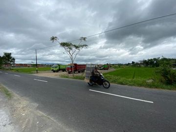 Rumah murah pinggir jalan aspal Klaten