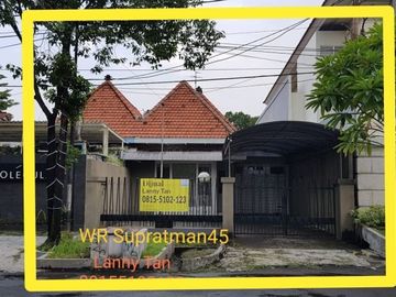 Disewakan Rumah Usaha di Jl Wr Supratman, Kawasan Raya Darmo Surabaya