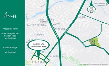 Lot for sale - Aldea in Angeles City
