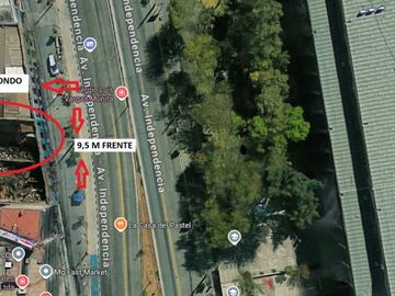 SE VENDE TERRENO. 206 M2. INDEPENDENCIA