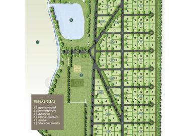 Terrenos - Haras de Funes Club de Campo - 1000m2