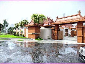 EXCLUSIVE NUANSA KLASIK DI CLUSTER HERITAGE VILLA DI PRAMBANAN