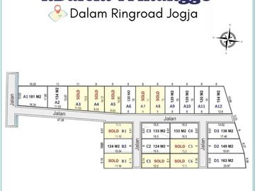 DALAM RINGROAD JOGJA LAHAN KOMPLEKS CICIL 12X